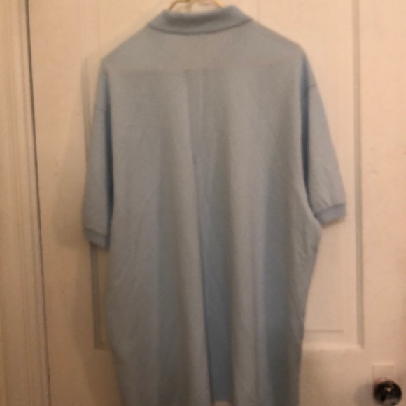 Lacoste men’s light blue polo shirt 3X New - Picture 4 of 4